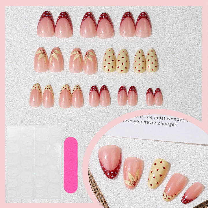 Artistic Press-On Nail Collection Bowlift
