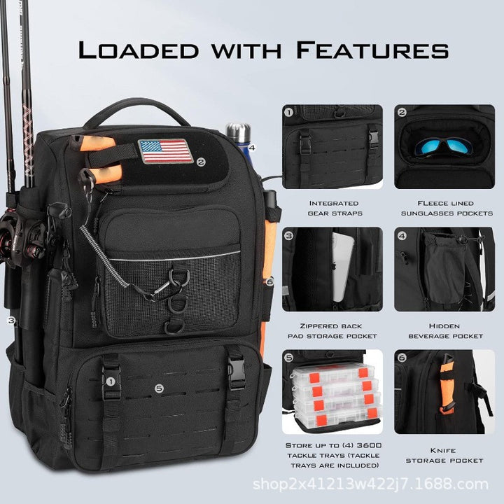 Fishing Backpack Bowlift