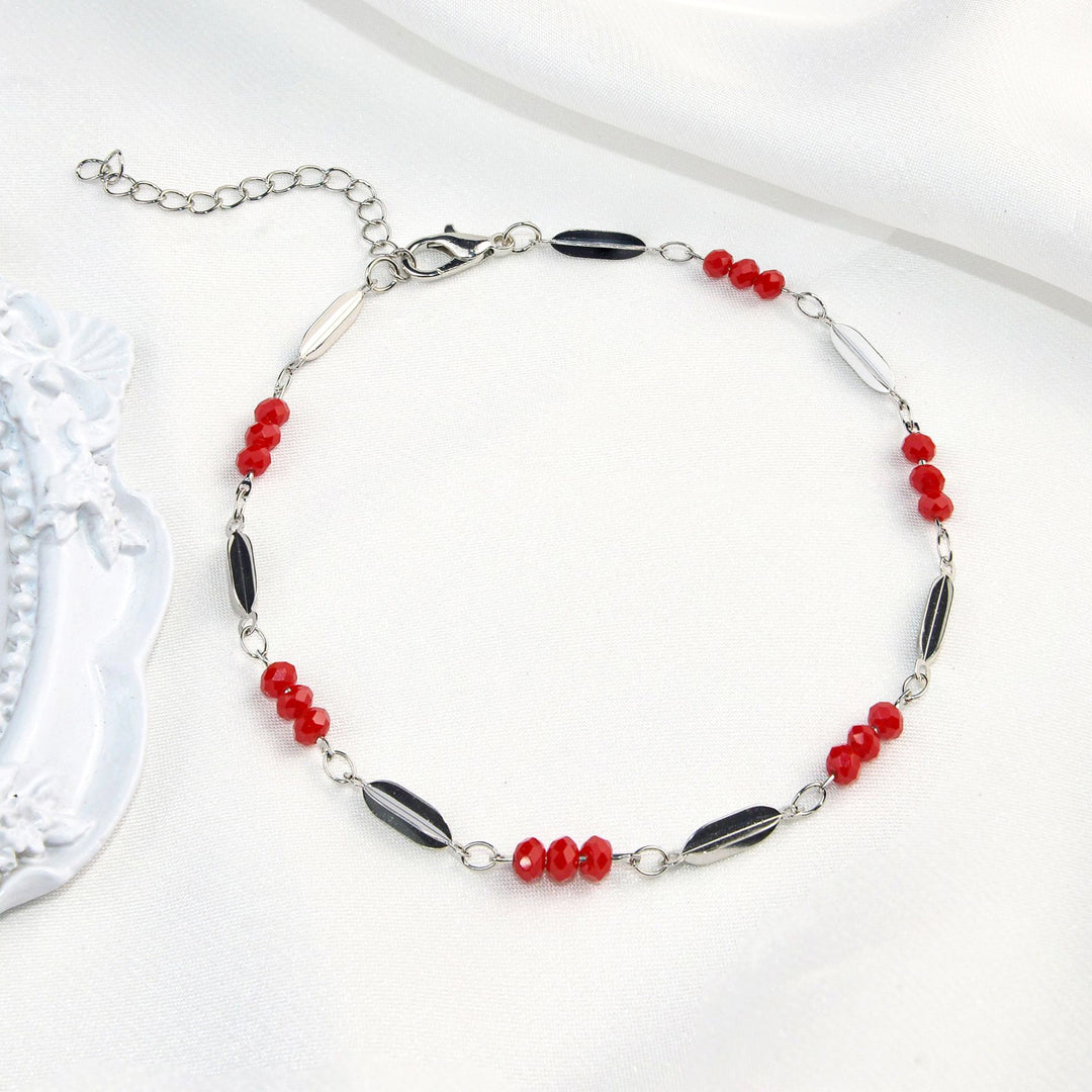 Elegant Beaded Anklet Bowlift
