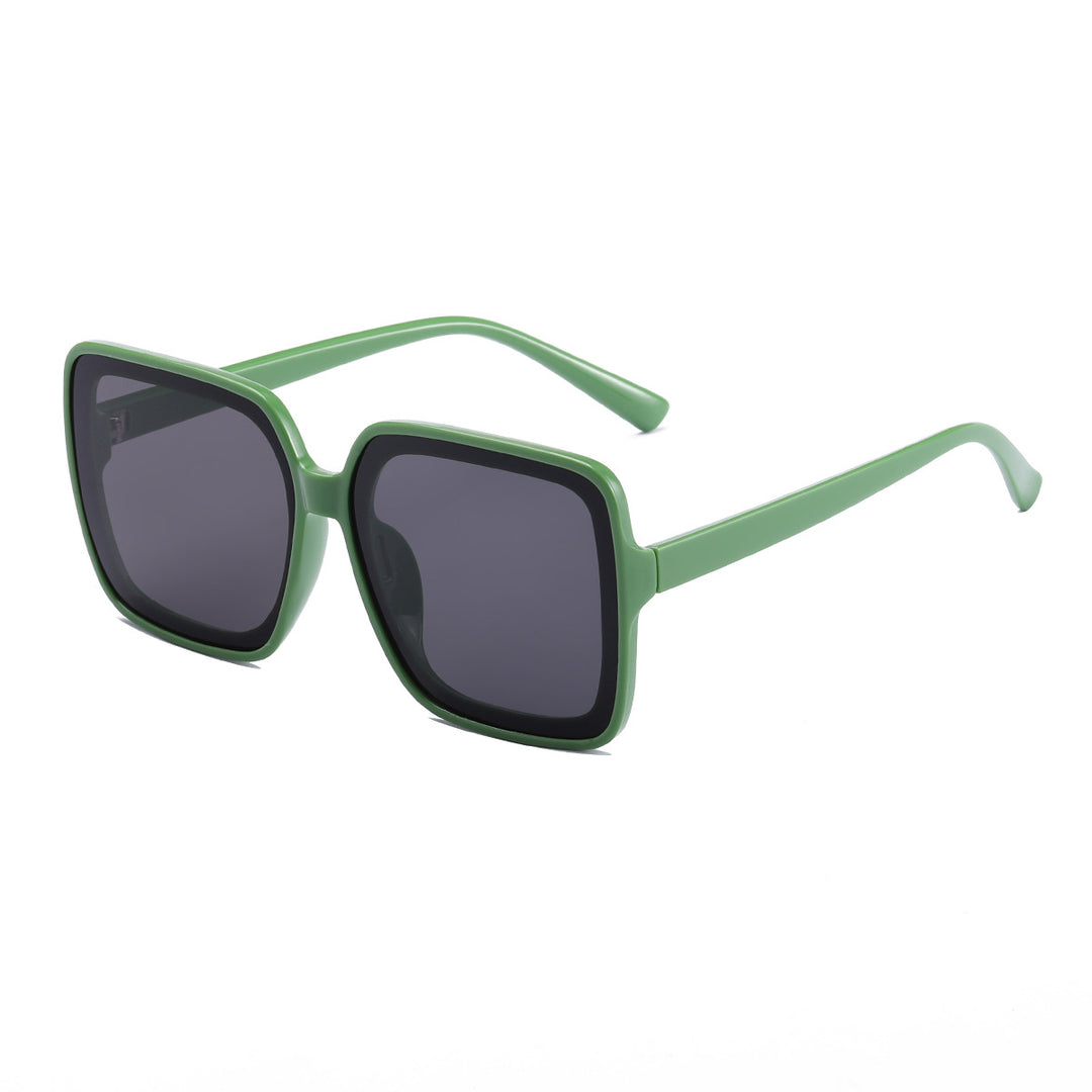 Ladies square sunglasses with stylish frame and UV protection Bowlift
