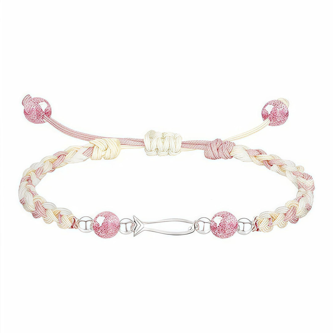 Adjustable Braided Bead Bracelet Bowlift