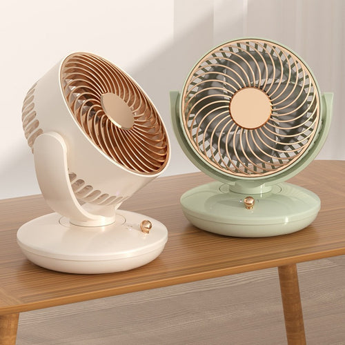 Elegant Tabletop Air Circulator Bowlift
