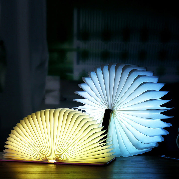 BowLift | 📖 Wooden Book Lamp - For Desk Study Gift Decoration Light