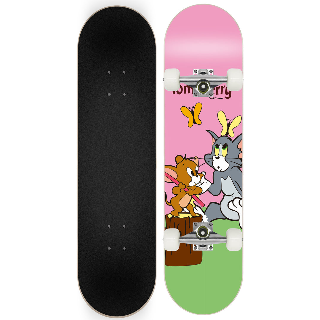 Skateboard with Galaxy Design Bowlift