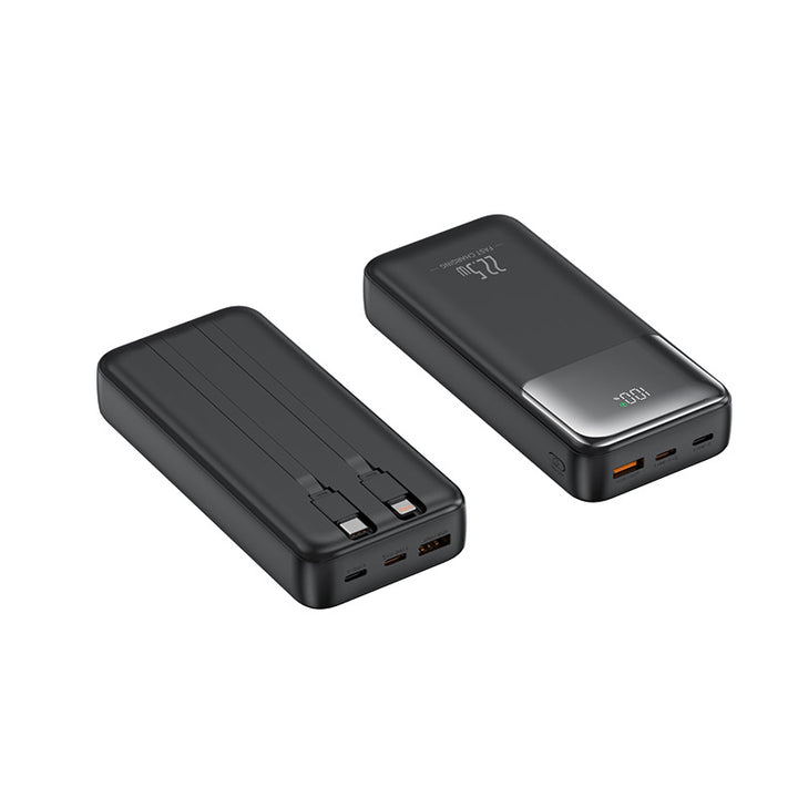 Portable power bank with USB-C and fast charging function Bowlift