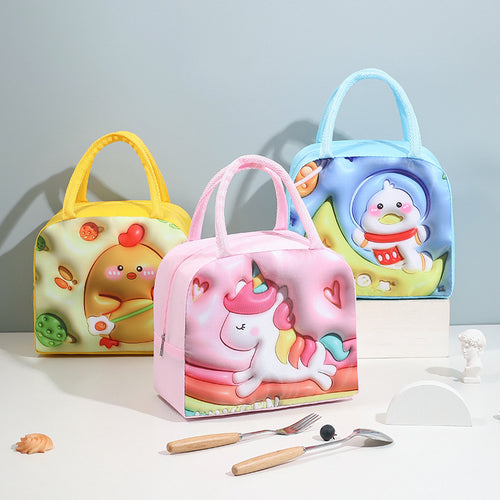 Fun-Themed Insulated Lunch Bag