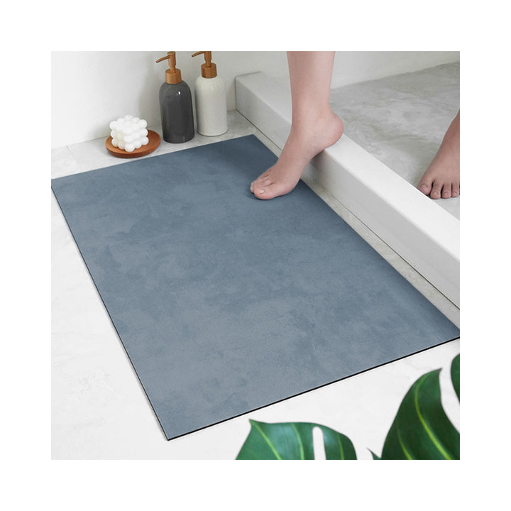 Microfiber Memory Foam Bath Mat with Non-Slip Backing Bowlift
