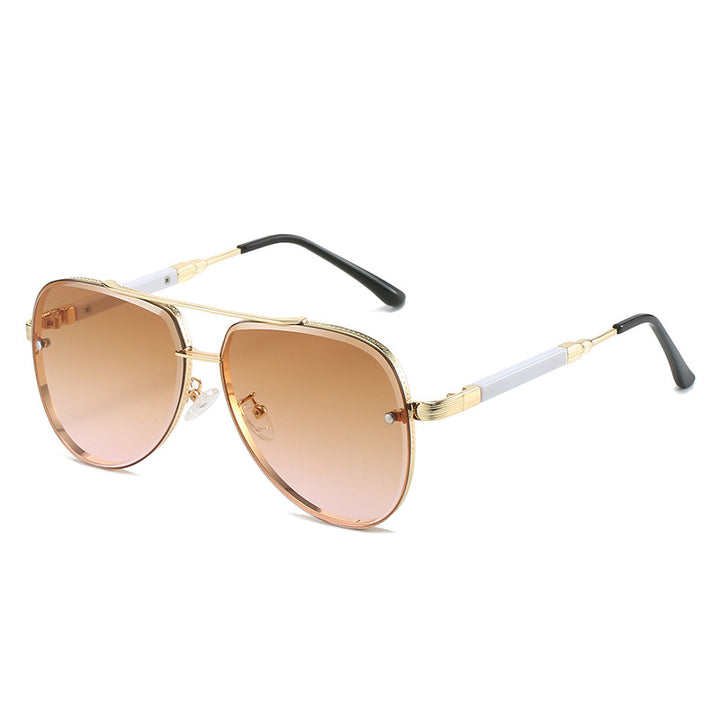Fashion-Forward Oversized Aviator Sunglasses Bowlift