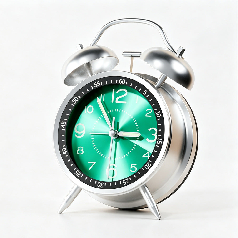 Classic Alarm Clock in Timeless Design Bowlift