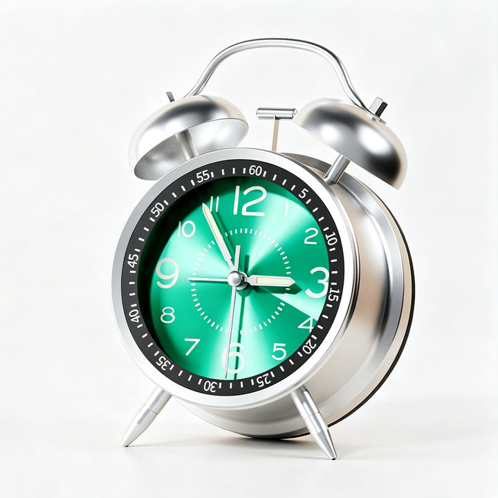 Classic Alarm Clock in Timeless Design Bowlift
