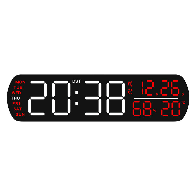 Digital weather clock with large display Bowlift