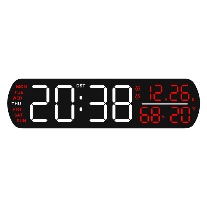 Digital weather clock with large display Bowlift