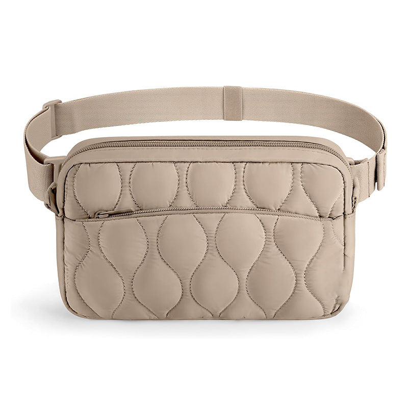 Padded shoulder bag with adjustable shoulder strap Bowlift