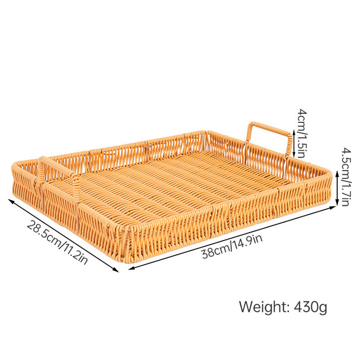 Handwoven Serving Tray Bowlift