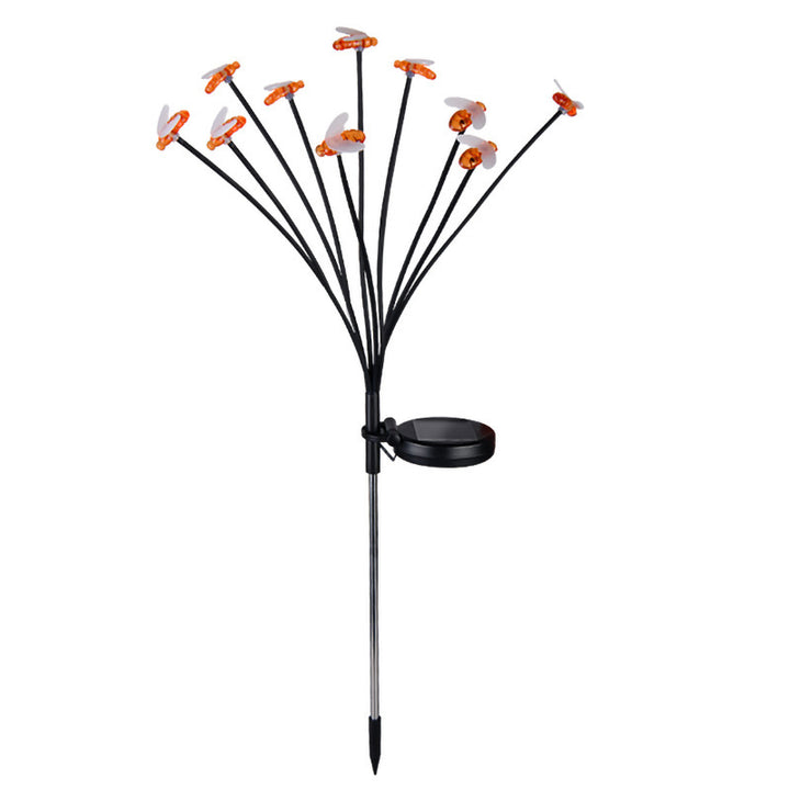Decorative LED Fiber Optic Flower Stakes Bouquet Bowlift