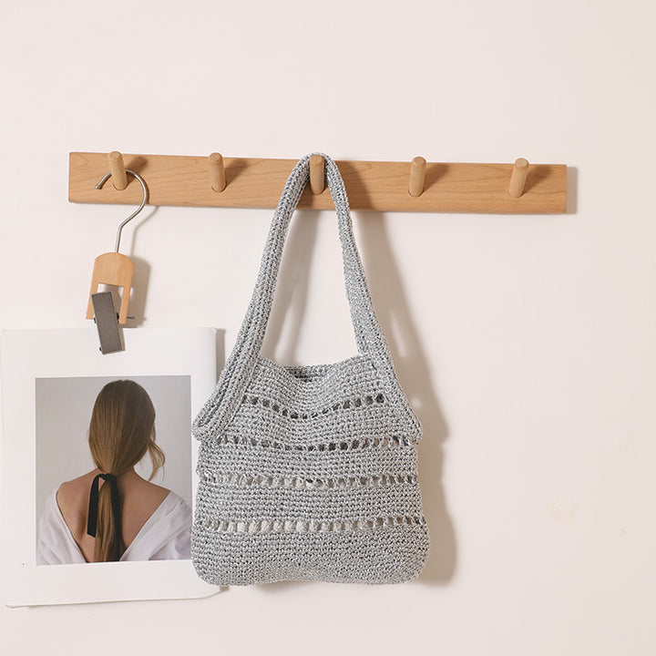 Coarse crochet handbag Bowlift