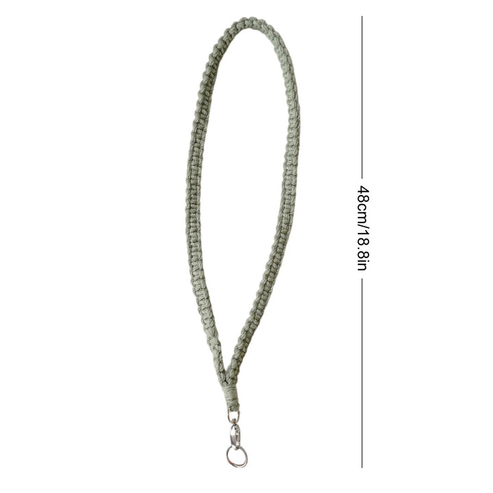 Braided Macrame Keychain Loop Bowlift