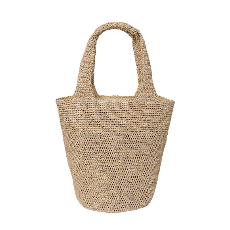 Handmade straw bag Bowlift