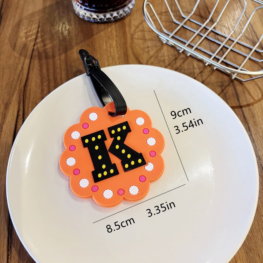 Customized Monogram Luggage Tag Bowlift