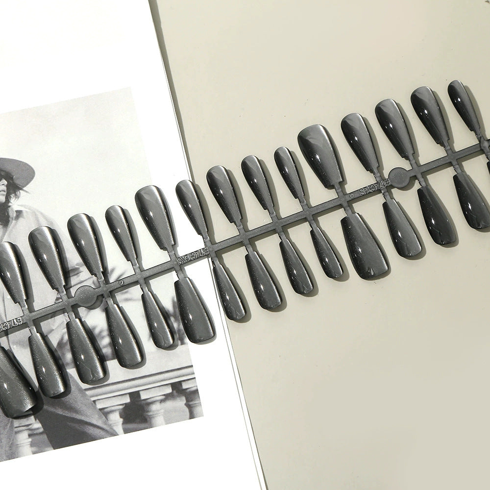 Glamorous Glossy Press-On Nail Extensions Bowlift