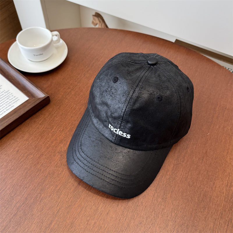 Unisex Vintage-Inspired Distressed Baseball Cap Bowlift