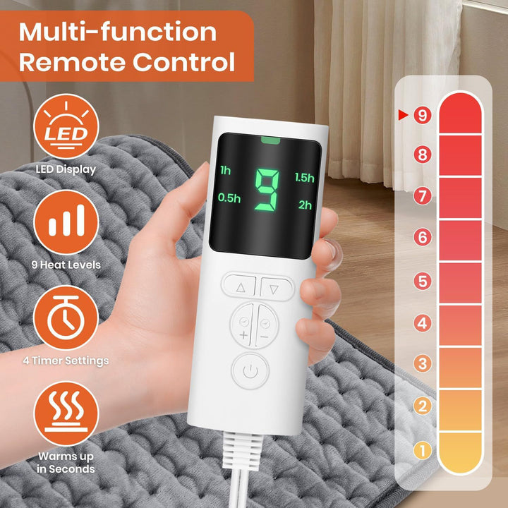 Electric Heated Massage Blanket Bowlift