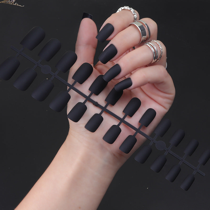 Matte Finish Press-On Nail Set Bowlift