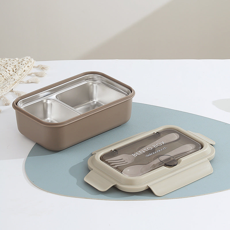 Leakproof Compartmentalized Kids Bento Lunchbox with Removable Round Soup Bowl and Utensil Storage Bowlift