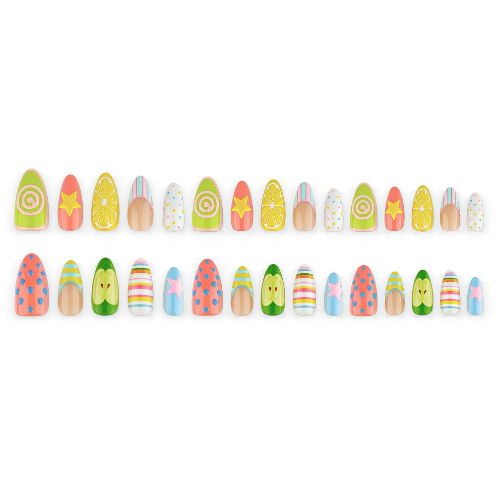 Colorful Nail Art Bowlift