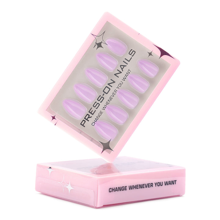 Artistic Press-On Nails Bowlift