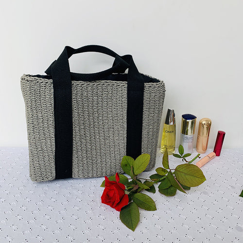 Sustainable basket bag with sturdy carrying handles Bowlift
