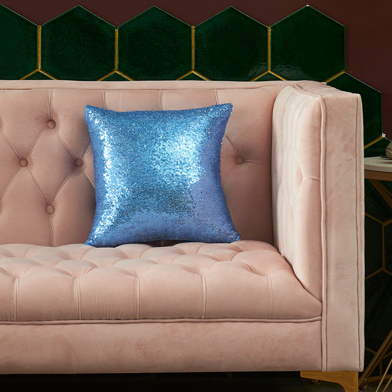 Sparkling Sequin Decorative Pillow
