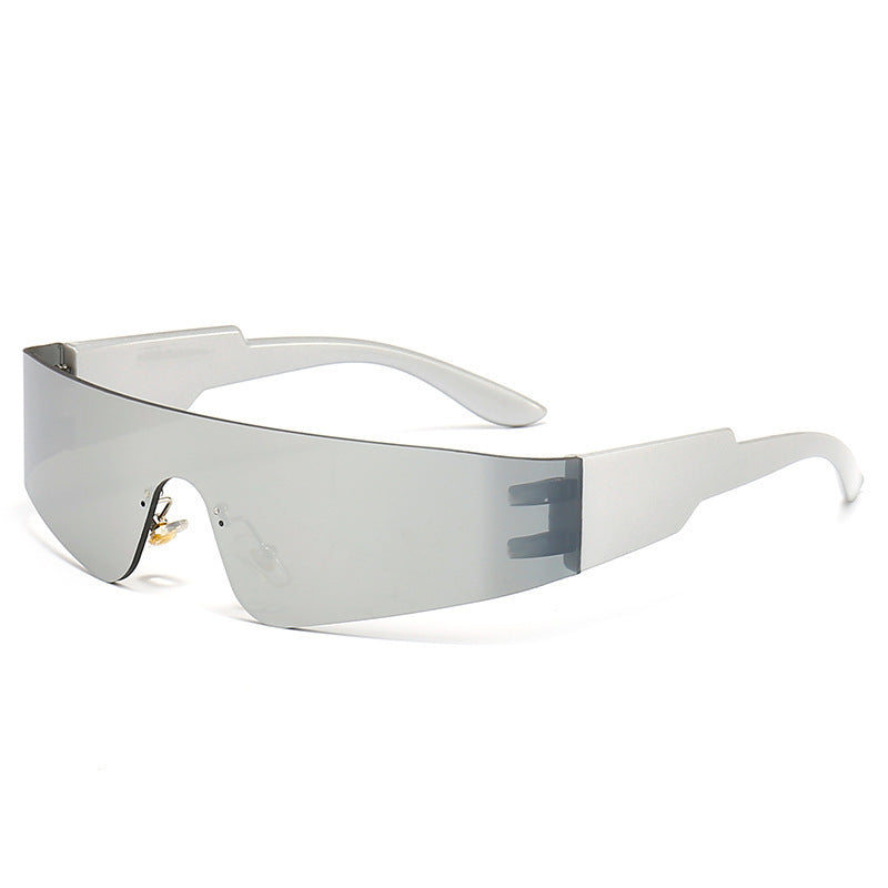 Women Sporty Sunglasses with Futuristic Design Bowlift