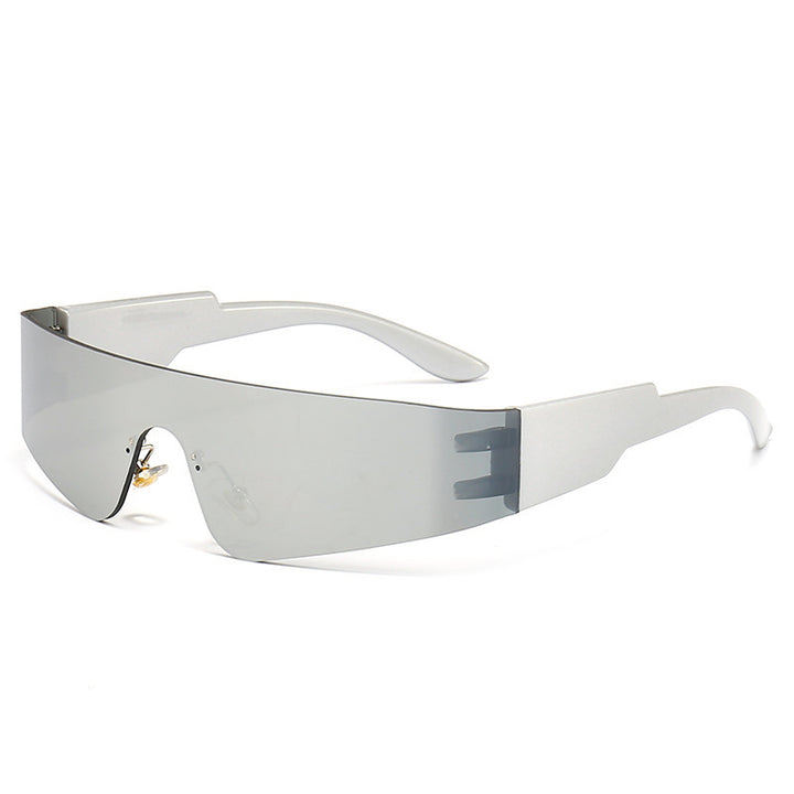 Women Sporty Sunglasses with Futuristic Design Bowlift