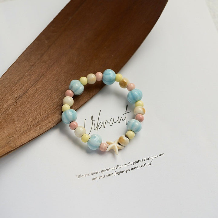Heart-Shaped Beaded Bracelet Bowlift