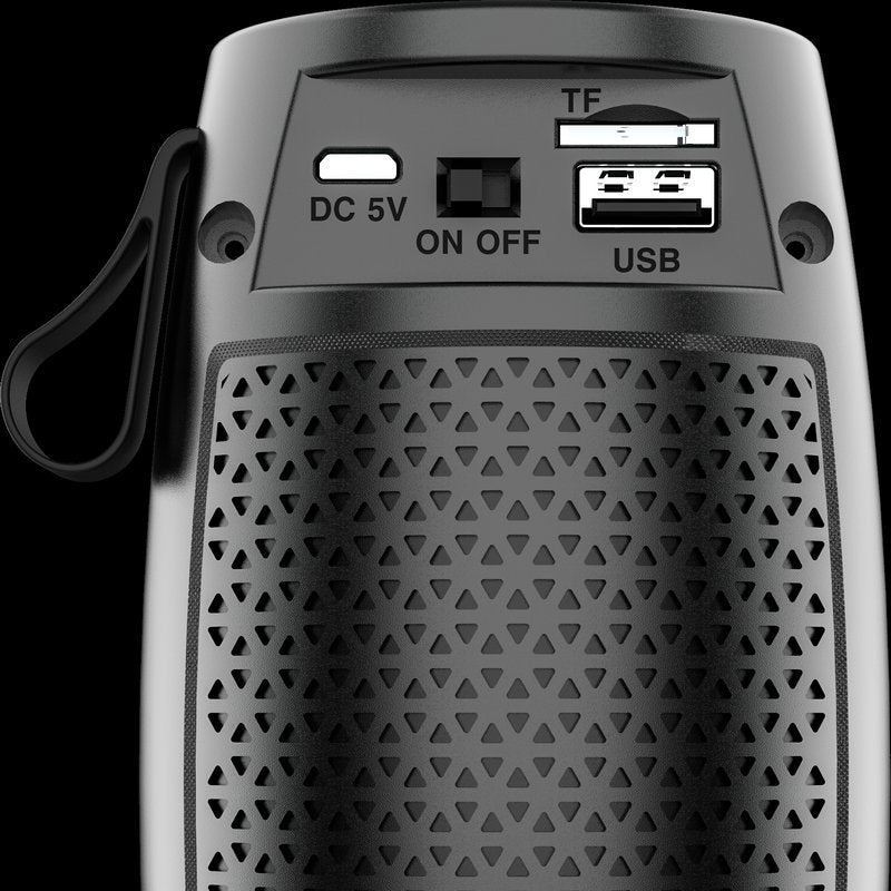 Women's Multifunctional Bluetooth Speaker with LED Light Effects Bowlift