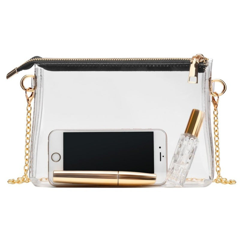 Elegant Transparent Clutch Bowlift