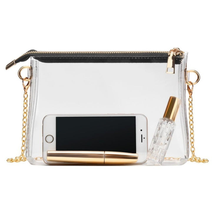 Elegant Transparent Clutch Bowlift