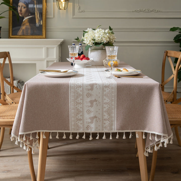 Elegant Artisan Tablecloth