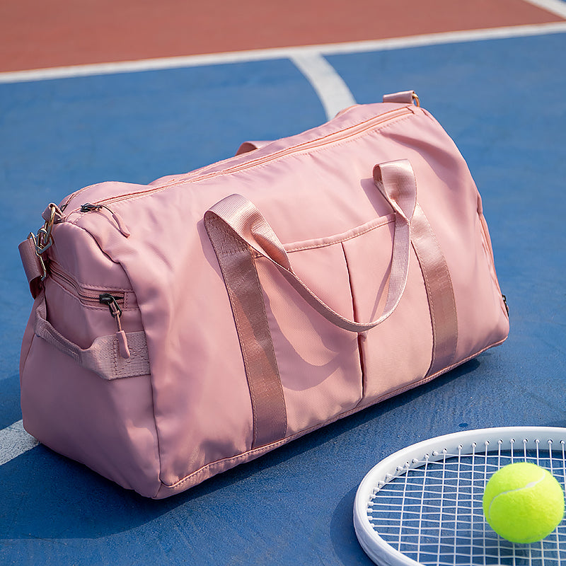 Sporty Travel Bag With Multiple Compartments Bowlift