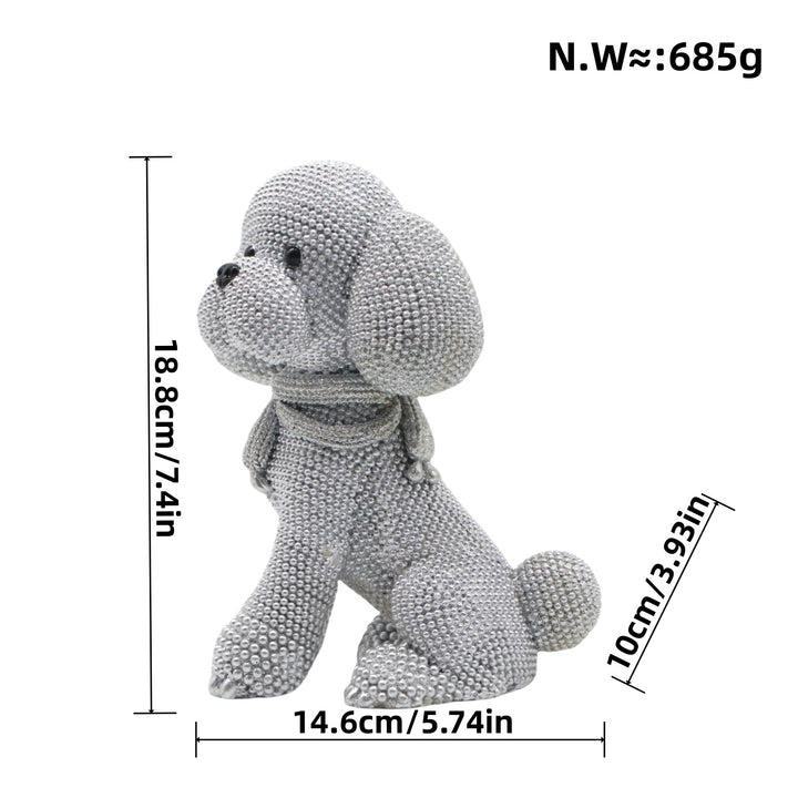 Decorative dog figure in modern design Bowlift