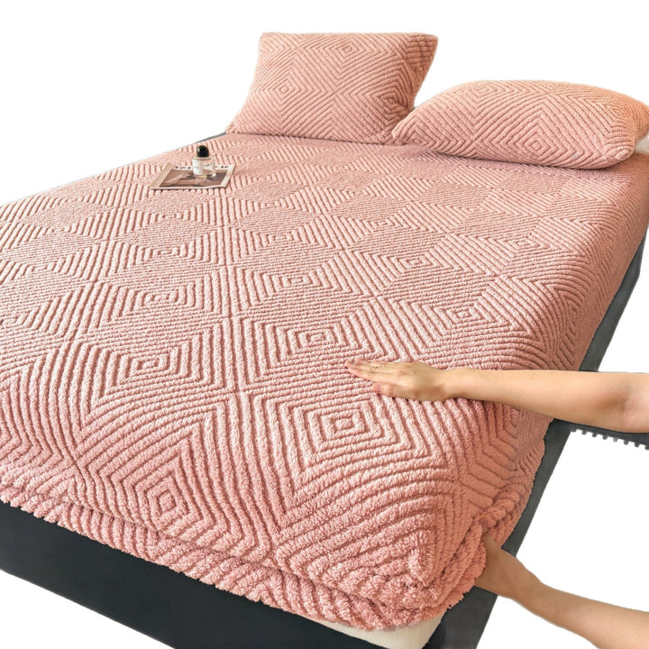 Textured Embossed Bedding Set