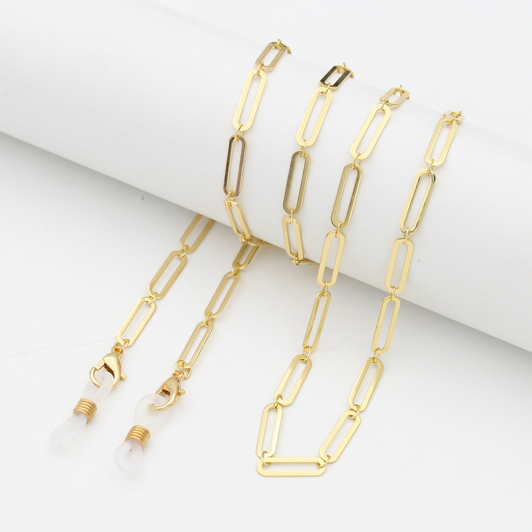 Elegant Pearl Chain Eyewear Holder Bowlift
