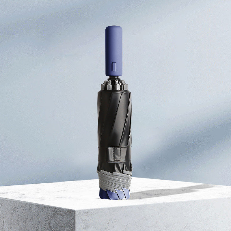 Ladies Compact Umbrella with Automatic Opening Mechanism and Windproof Design Bowlift