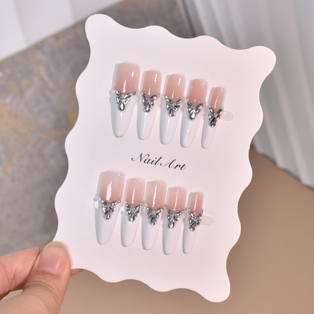Glamorous Stiletto Press-On Nail Set Bowlift