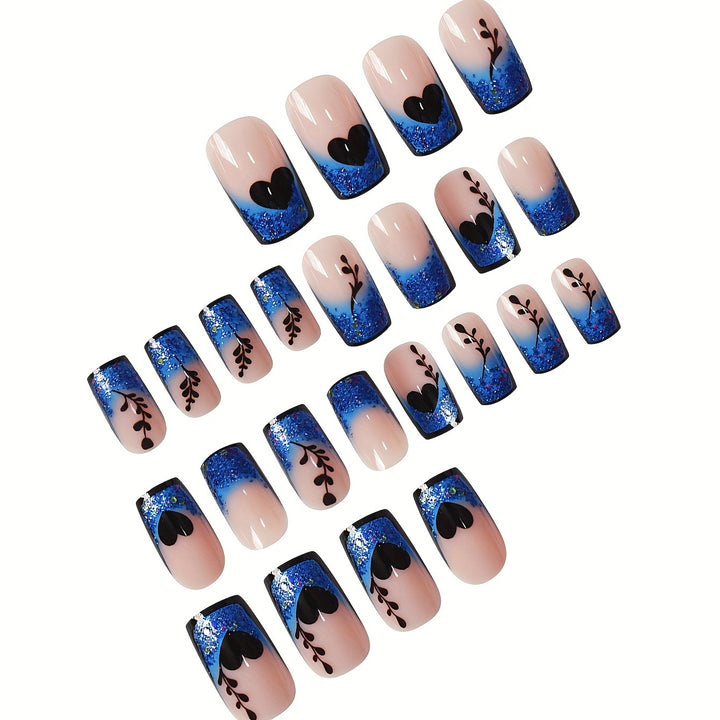 Artistic Gradient Nail Art Bowlift
