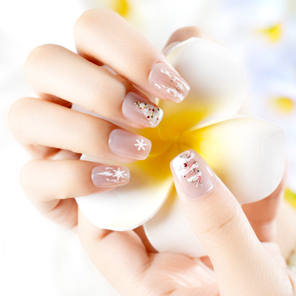 Seasonal Themed Press-On Nail Set Bowlift