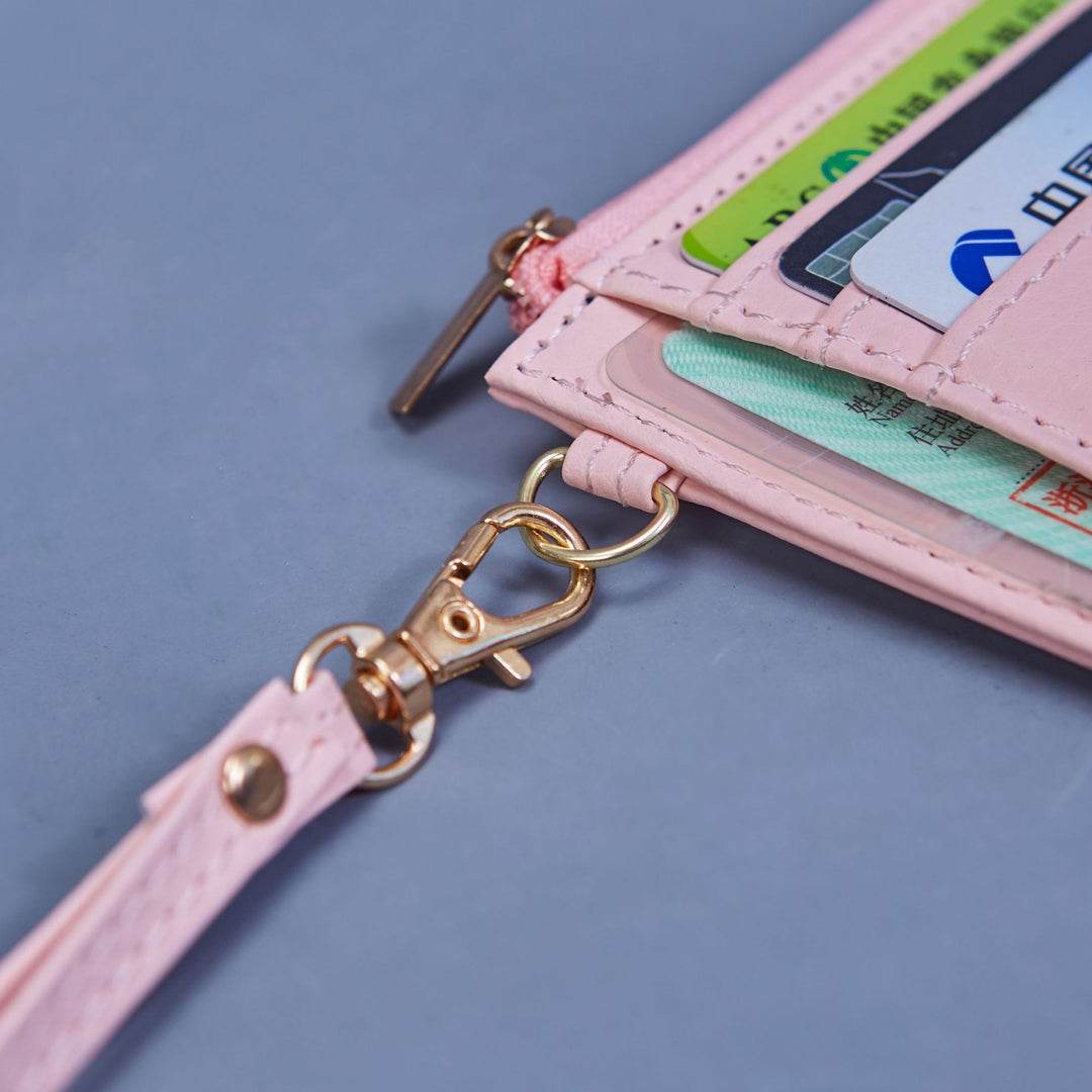RFID-Protected Leather Cardholder