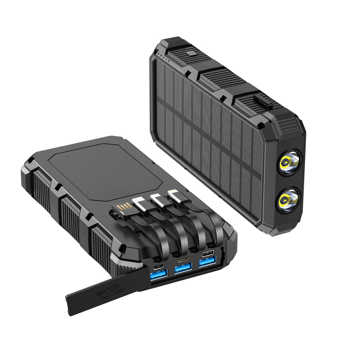 Portable Solar Charger Bowlift