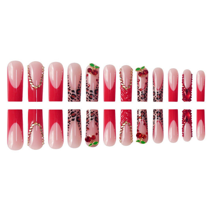 Floral Accent Nail Art Extensions Bowlift